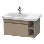 Duravit Waschtischunterschrank DuraStyle 73x44,8cm, B li, leinen/bas ma, 1 Ausz.