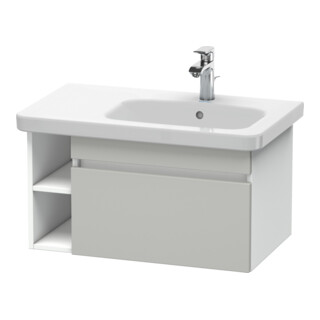 Duravit Waschtischunterschrank DuraStyle 73x44,8cm, B R, betongr/weiß ma, 1 Ausz.