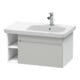 Duravit Waschtischunterschrank DuraStyle 73x44,8cm, B R, betongr/weiß ma, 1 Ausz.-1