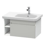 Duravit Waschtischunterschrank DuraStyle 73x44,8cm, B R, betongr/weiß ma, 1 Ausz.