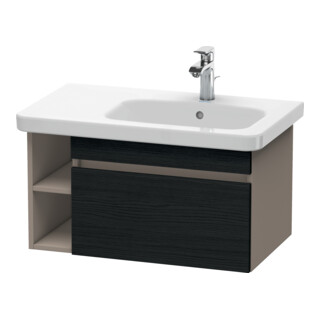 Duravit Waschtischunterschrank DuraStyle 73x44,8cm, B R, Ei sw/Basalt ma, 1 Ausz.