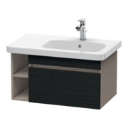 Duravit Waschtischunterschrank DuraStyle 73x44,8cm, B R, Ei sw/Basalt ma, 1 Ausz.