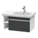 Duravit Waschtischunterschrank DuraStyle 73x44,8cm, B R, gra matt/we ma, 1 Ausz.-1