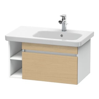 Duravit Waschtischunterschrank DuraStyle 73x44,8cm, B re, Ei nat/weiß ma, 1 Ausz.