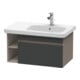 Duravit Waschtischunterschrank DuraStyle 73x44,8cm, B re, graph m/bas ma, 1 Ausz.-1