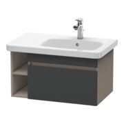 Duravit Waschtischunterschrank DuraStyle 73x44,8cm, B re, graph m/bas ma, 1 Ausz.