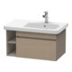 Duravit Waschtischunterschrank DuraStyle 73x44,8cm, B re, leinen/bas ma, 1 Ausz.-1