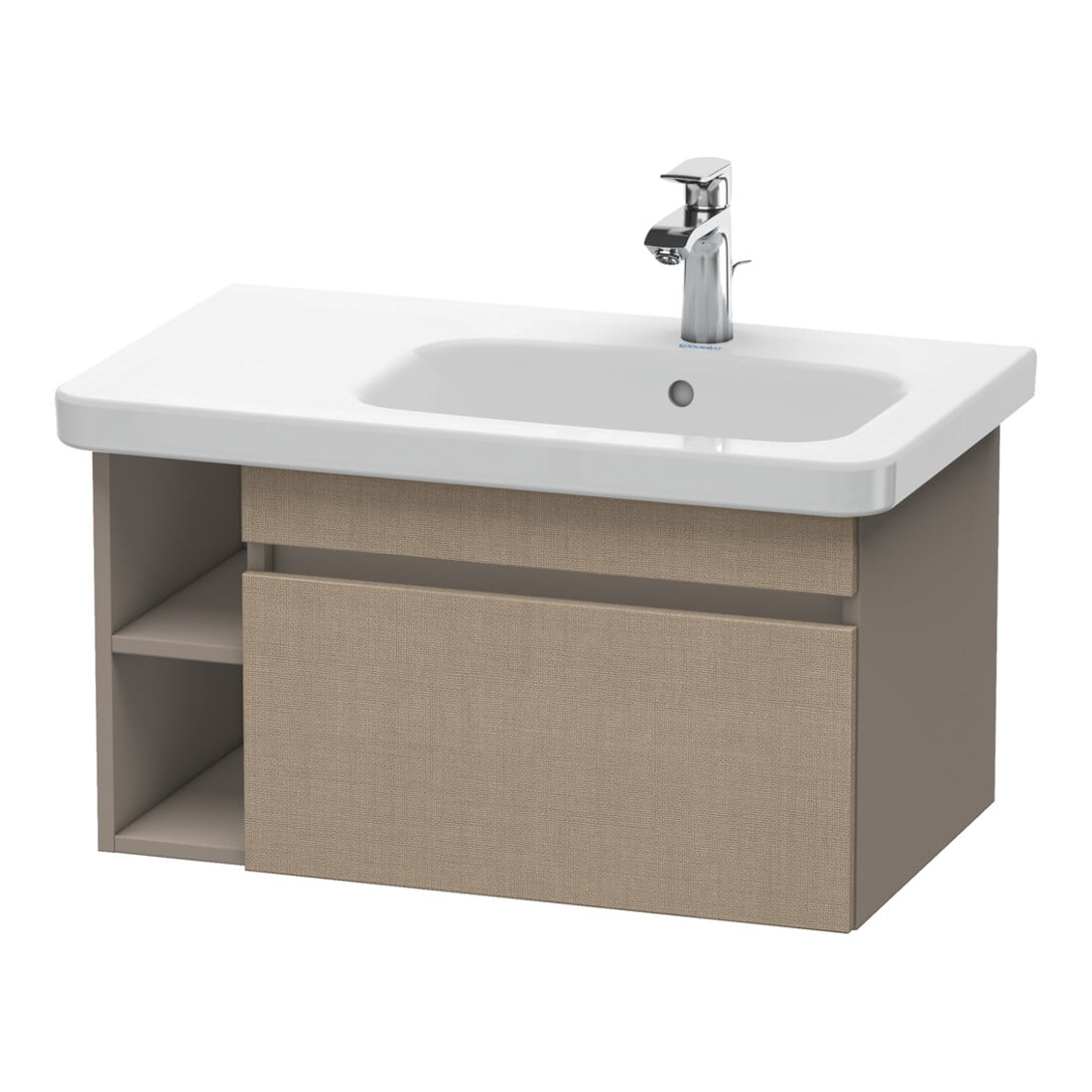 Duravit Waschtischunterschrank DuraStyle 73x44,8cm, B re, leinen/bas ma, 1 Ausz.