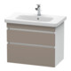 Duravit Waschtischunterschrank DuraStyle 73x44,8cm, ba m/we ma, 2 SchKa., wandhängend-1
