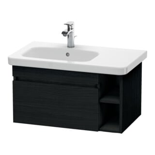 Duravit Waschtischunterschrank DuraStyle 73x44,8cm, Beck. li, Ei sw, 1 Auszug