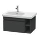 Duravit Waschtischunterschrank DuraStyle 73x44,8cm, Beck. li, graph ma, 1 Auszug-1