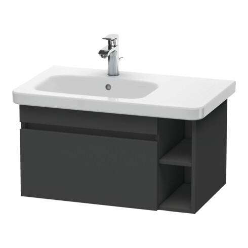 Duravit Waschtischunterschrank DuraStyle 73x44,8cm, Beck. li, graph ma, 1 Auszug