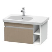 Duravit Waschtischunterschrank DuraStyle 73x44,8cm, Beck. li, lei/we ma, 1 Auszug