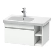 Duravit Waschtischunterschrank DuraStyle 73x44,8cm, Beck. li, weiß matt, 1 Auszug-1