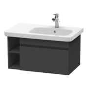 Duravit Waschtischunterschrank DuraStyle 73x44,8cm, Beck. re, graph ma, 1 Auszug