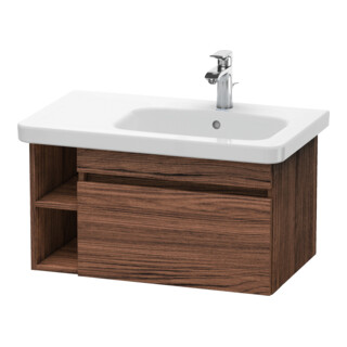 Duravit Waschtischunterschrank DuraStyle 73x44,8cm, Beck. re, Nussb dkl., 1 Ausz.