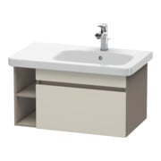 Duravit Waschtischunterschrank DuraStyle 73x44,8cm, Beck. re, tau/bas ma, 1 Ausz.