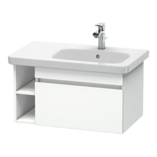 Duravit Waschtischunterschrank DuraStyle 73x44,8cm, Beck. re, weiß matt, 1 Auszug