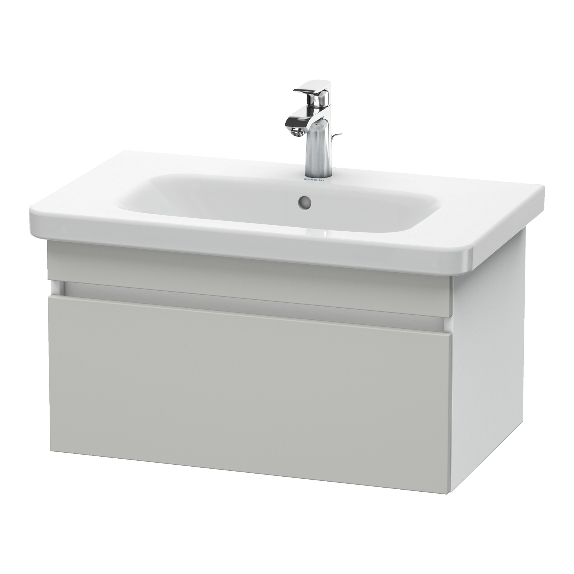 Duravit Waschtischunterschrank DuraStyle 73x44,8cm, betgr/we ma, 1 Ausz., wandhängend