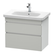 Duravit Waschtischunterschrank DuraStyle 73x44,8cm, betgr/we ma, 2 SchKa., wandhängend