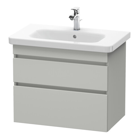 Duravit Waschtischunterschrank DuraStyle 73x44,8cm, betongr ma, 2 SchKa., wandhängend