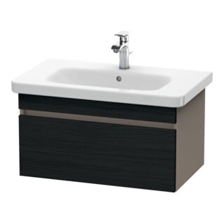 Duravit Waschtischunterschrank DuraStyle 73x44,8cm, E sw/Bas ma, 1 Ausz., wandhängend