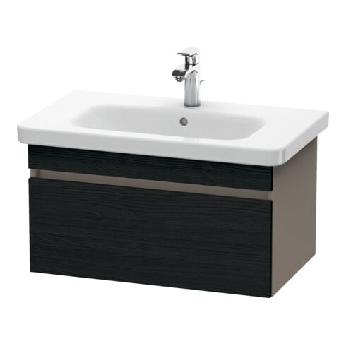Duravit Waschtischunterschrank DuraStyle 73x44,8cm, E sw/Bas ma, 1 Ausz., wandhängend