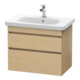 Duravit Waschtischunterschrank DuraStyle 73x44,8cm, Ei Nat, 2 Schubk., wandhängend-1
