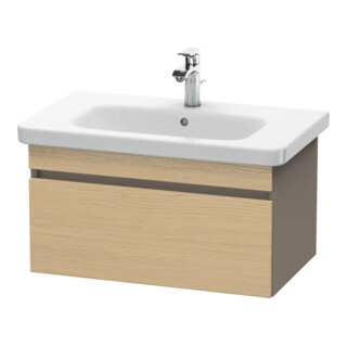 Duravit Waschtischunterschrank DuraStyle 73x44,8cm, Ei nat/b ma, 1 Ausz., wandhängend