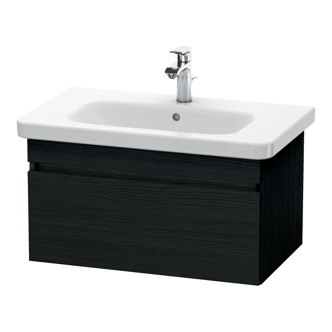 Duravit Waschtischunterschrank DuraStyle 73x44,8cm, Ei sw, 1 Auszug, wandhängend