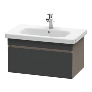 Duravit Waschtischunterschrank DuraStyle 73x44,8cm, gra m/bas ma, 1 Ausz., wandhängend