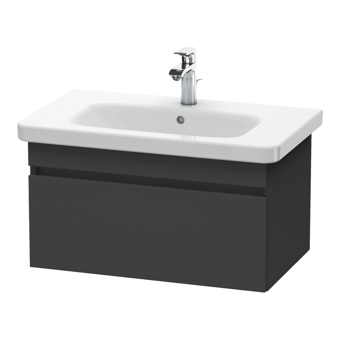 Duravit Waschtischunterschrank DuraStyle 73x44,8cm, graph ma, 1 Ausz., wandhängend