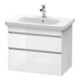 Duravit Waschtischunterschrank DuraStyle 73x44,8cm, graph ma, 2 SchKa., wandhängend