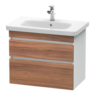 Duravit Waschtischunterschrank DuraStyle 73x44,8cm, N na/we ma, 2 SchKa., wandhängend