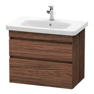 Duravit Waschtischunterschrank DuraStyle 73x44,8cm, Nussb dkl., 2 SchKa., wandhängend