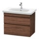 Duravit Waschtischunterschrank DuraStyle 73x44,8cm, Nussb dkl., 2 SchKa., wandhängend-1