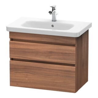 Duravit Waschtischunterschrank DuraStyle 73x44,8cm, Nussb Nat, 2 SchKa., wandhängend