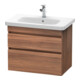 Duravit Waschtischunterschrank DuraStyle 73x44,8cm, Nussb Nat, 2 SchKa., wandhängend-1
