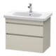 Duravit Waschtischunterschrank DuraStyle 73x44,8cm, Tau, 2 SchKa., wandhängend-1
