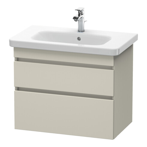 Duravit Waschtischunterschrank DuraStyle 73x44,8cm, Tau, 2 SchKa., wandhängend