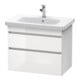 Duravit Waschtischunterschrank DuraStyle 73x44,8cm, tau/bas ma, 2 SchKa., wandhängend