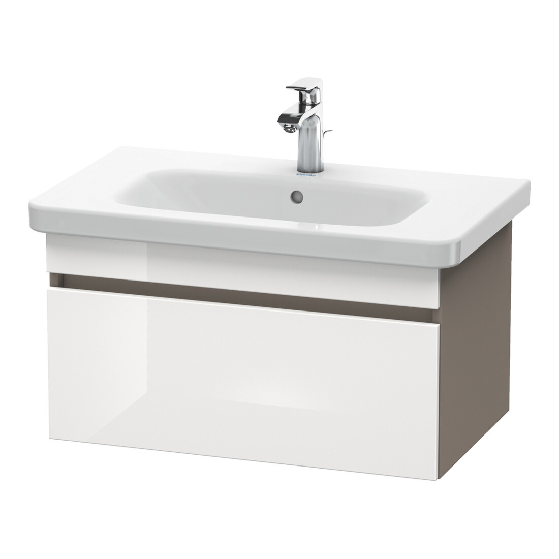 Duravit Waschtischunterschrank DuraStyle 73x44,8cm, we. hg/b ma, 1 Ausz., wandhängend