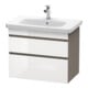 Duravit Waschtischunterschrank DuraStyle 73x44,8cm, we. hg/b ma, 2 SchKa., wandhängend-1