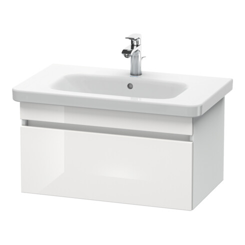 Duravit Waschtischunterschrank DuraStyle 73x44,8cm, we. hgl/we ma, 1 Ausz., wandhängend