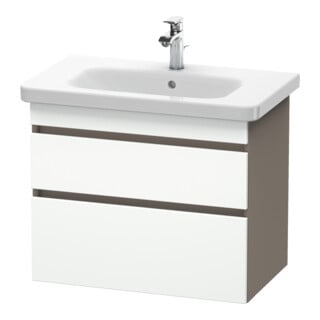 Duravit Waschtischunterschrank DuraStyle 73x44,8cm, we. m/bas ma, 2 SchKa., wandhängend