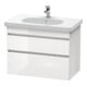 Duravit Waschtischunterschrank DuraStyle 80x45,3cm, ba m/we ma, 2 SchKa., wandhängend