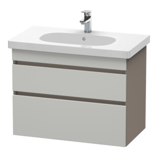 Duravit Waschtischunterschrank DuraStyle 80x45,3cm, betg/ba ma, 2 SchKa., wandhängend