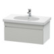 Duravit Waschtischunterschrank DuraStyle 80x45,3cm, betgr/we ma, 1 Ausz., wandhängend-1