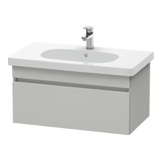 Duravit Waschtischunterschrank DuraStyle 80x45,3cm, betongr ma, 1 Ausz., wandhängend
