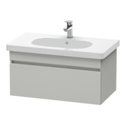 Duravit Waschtischunterschrank DuraStyle 80x45,3cm, betongr ma, 1 Ausz., wandhängend